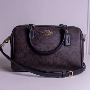 Coach Rowan Satchel Bag Signature Canvas