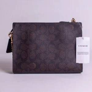 Coach Slim Crossbody Bag Signature Canvas