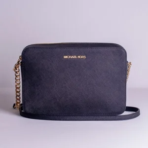 Michael Kors Jet Set Large Saffiano Leather Crossbody Bag