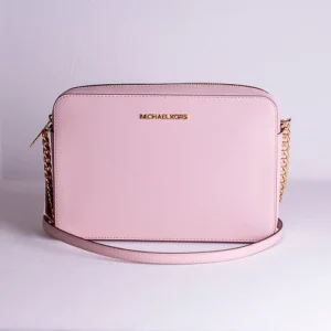 Michael Kors Jet Set Large Saffiano Leather Crossbody Bag