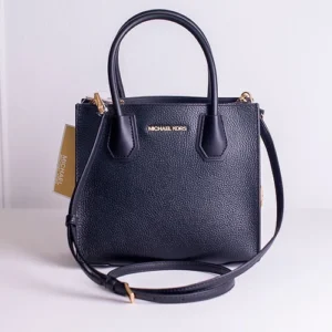 Michael Kors Mercer Extra-Small Pebbled Leather Crossbody Bag