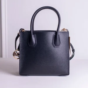 Michael Kors Mercer Extra-Small Pebbled Leather Crossbody Bag