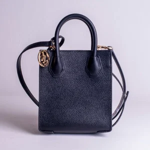 Michael Kors Mercer Meidum Pebbled Leather Crossbody Bag