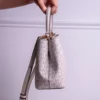 Michael Kors Pratt Small Signature Logo Shoulder Bag